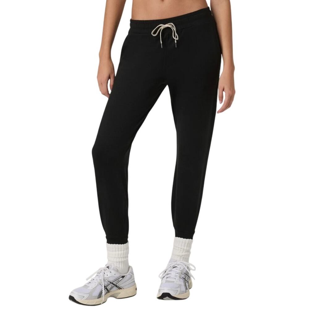 Vuori DreamKnit Performance Joggers Size Women XXS Black Heather Sweatpants